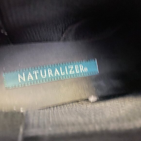 Naturalizer Leather Lace tie up Booties-sz 8M - Picture 7 of 10